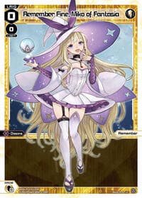 Remember Fine, Miko of Fantasia - Concord Diva - WIXOSS card