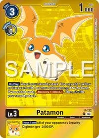 Patamon - P-122 (Digimon Adventure Box 2024) - Digimon Promotion Cards - Digimon Card Game card