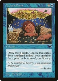 Dream Cache - Tempest - Magic: The Gathering card