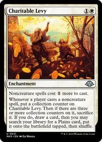 Charitable Levy - Modern Horizons 3 - Magic: The Gathering card