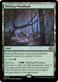 Shifting Woodland - Modern Horizons 3 - Magic: The Gathering card