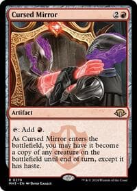 Cursed Mirror - Modern Horizons 3 - Magic: The Gathering card
