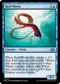 Reef Worm - Modern Horizons 3 - Magic: The Gathering card