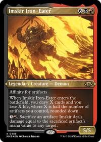 Imskir Iron-Eater (Foil Etched) - Modern Horizons 3 - Magic: The Gathering card