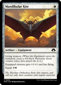 Mandibular Kite - Modern Horizons 3 - Magic: The Gathering card