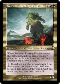 Rosheen, Roaring Prophet (Retro Frame) - Modern Horizons 3 - Magic: The Gathering card