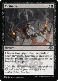Victimize - Modern Horizons 3 - Magic: The Gathering card