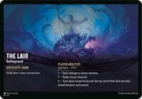 The Lair // Infinite Wrath - Battleground (Oversized) - Illumineer's Quest: Deep Trouble - Disney Lorcana card