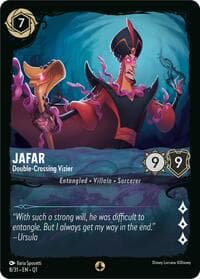 Jafar - Double-Crossing Vizier - Illumineer's Quest: Deep Trouble - Disney Lorcana card