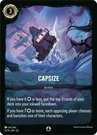 Capsize - Illumineer's Quest: Deep Trouble - Disney Lorcana card