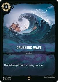 Crushing Wave - Illumineer's Quest: Deep Trouble - Disney Lorcana card