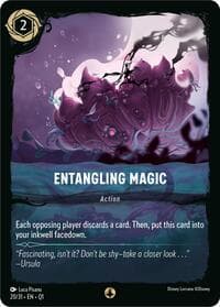 Entangling Magic - Illumineer's Quest: Deep Trouble - Disney Lorcana card