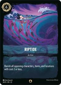 Riptide - Illumineer's Quest: Deep Trouble - Disney Lorcana card