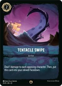 Tentacle Swipe - Illumineer's Quest: Deep Trouble - Disney Lorcana card