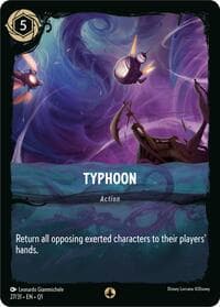 Typhoon - Illumineer's Quest: Deep Trouble - Disney Lorcana card