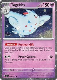 Togekiss - 085/197 (Cosmos Holo) - Blister Exclusives - Pokemon card