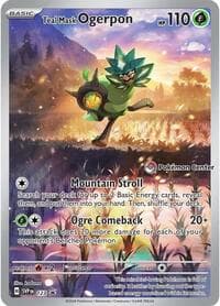 Teal Mask Ogerpon - 123 (Pokemon Center Exclusive) - SV: Scarlet & Violet Promo Cards - Pokemon card
