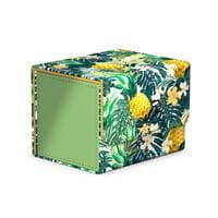 Sidewinder 100+ Floral Places Deck Box - Bahia Green - Ultimate Guard Deck Boxes - Deck Boxes card