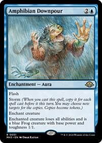 Amphibian Downpour - Modern Horizons 3 - Magic: The Gathering card