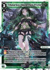 Midoriko, Dispersal Three - Concord Diva - WIXOSS card