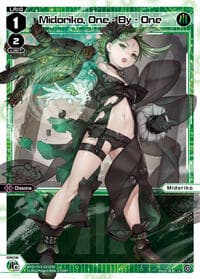 Midoriko, One - By - One - Concord Diva - WIXOSS card