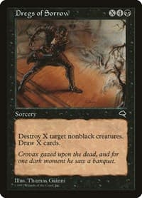Dregs of Sorrow - Tempest - Magic: The Gathering card