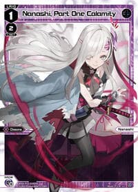 Nanashi, Part One Calamity - Concord Diva - WIXOSS card