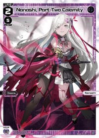 Nanashi, Part Two Calamity - Concord Diva - WIXOSS card