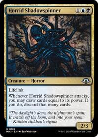 Horrid Shadowspinner - Modern Horizons 3 - Magic: The Gathering card