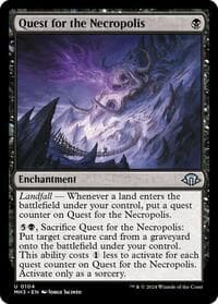 Quest for the Necropolis - Modern Horizons 3 - Magic: The Gathering card