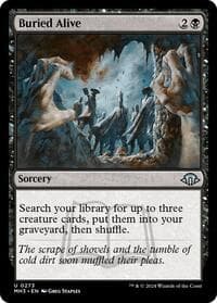 Buried Alive - Modern Horizons 3 - Magic: The Gathering card