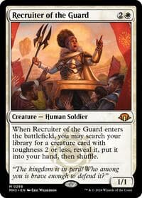Recruiter of the Guard - Modern Horizons 3 - Magic: The Gathering card