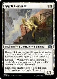Glyph Elemental - Modern Horizons 3 - Magic: The Gathering card