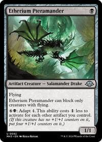 Etherium Pteramander - Modern Horizons 3 - Magic: The Gathering card