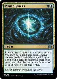 Planar Genesis - Modern Horizons 3 - Magic: The Gathering card