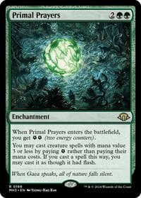 Primal Prayers - Modern Horizons 3 - Magic: The Gathering card