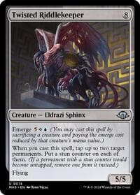 Twisted Riddlekeeper - Modern Horizons 3 - Magic: The Gathering card