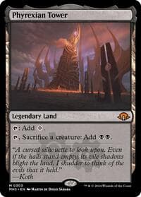 Phyrexian Tower - Modern Horizons 3 - Magic: The Gathering card