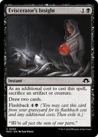 Eviscerator's Insight - Modern Horizons 3 - Magic: The Gathering card
