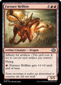 Furnace Hellkite - Modern Horizons 3 - Magic: The Gathering card