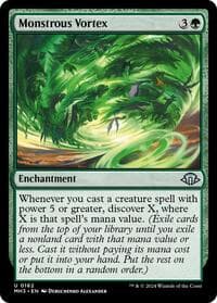 Monstrous Vortex - Modern Horizons 3 - Magic: The Gathering card