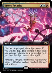 Invert Polarity (Extended Art) - Modern Horizons 3 - Magic: The Gathering card
