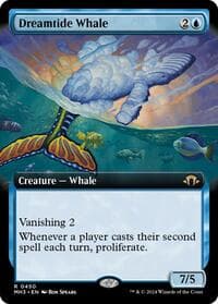 Dreamtide Whale (Extended Art) - Modern Horizons 3 - Magic: The Gathering card