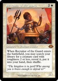 Recruiter of the Guard (Retro Frame) - Modern Horizons 3 - Magic: The Gathering card