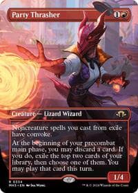 Party Thrasher (Borderless) - Modern Horizons 3 - Magic: The Gathering card