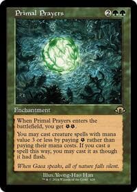 Primal Prayers (Retro Frame) - Modern Horizons 3 - Magic: The Gathering card