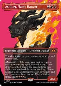 Ashling, Flame Dancer (Borderless) - Modern Horizons 3 - Magic: The Gathering card
