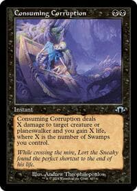 Consuming Corruption (Retro Frame) - Modern Horizons 3 - Magic: The Gathering card