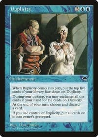 Duplicity - Tempest - Magic: The Gathering card