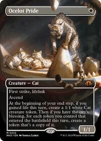 Ocelot Pride (Borderless) - Modern Horizons 3 - Magic: The Gathering card